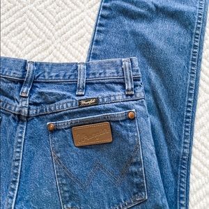 Vintage High-Waisted Wranglers